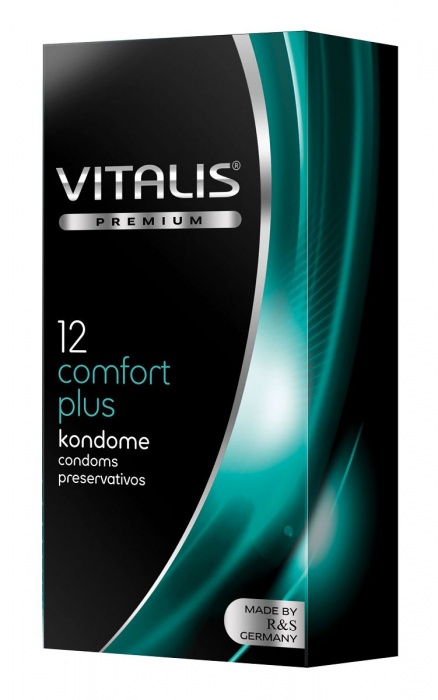 Контурные презервативы VITALIS PREMIUM comfort plus - 12 шт. - Vitalis - купить с доставкой в Грозном