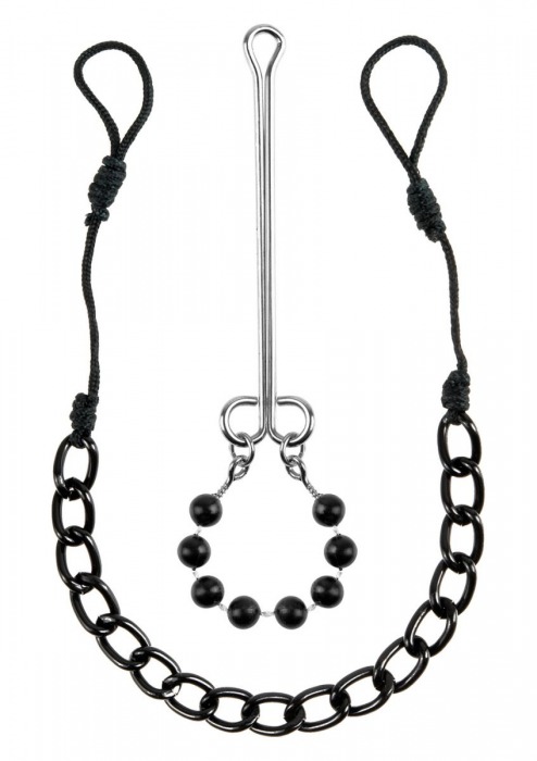 Интимные украшения с бусинами NIPPLE   CLIT JEWELRY - Pipedream - купить с доставкой в Грозном