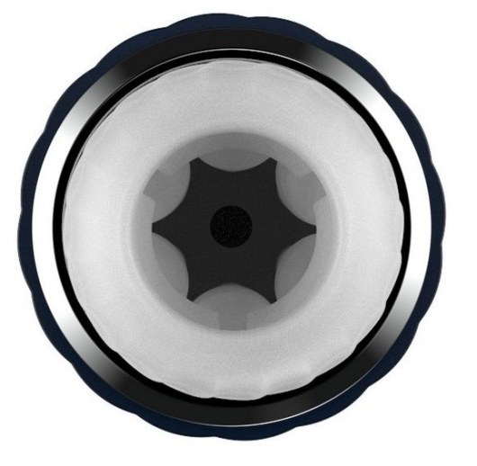 Черно-белый интерактивный мастурбатор Alex Neo 2 - Svakom - в Грозном купить с доставкой