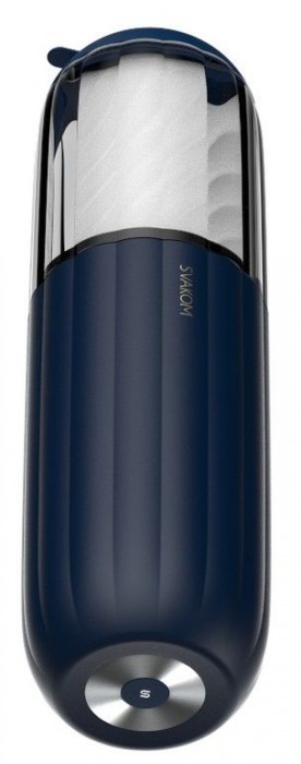 Черно-белый интерактивный мастурбатор Alex Neo 2 - Svakom - в Грозном купить с доставкой