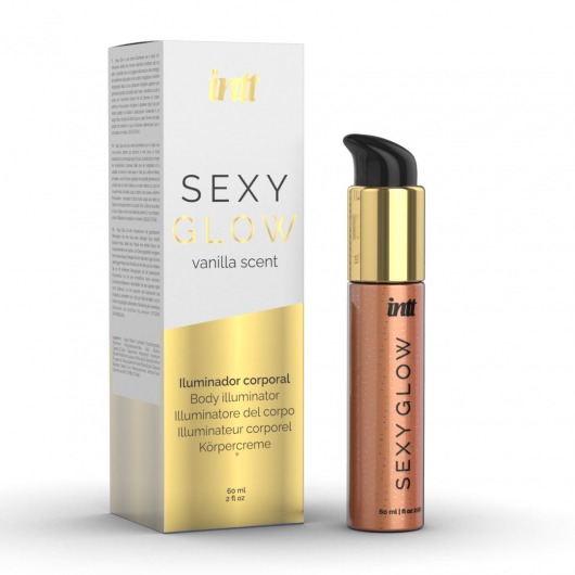 Лосьон-крем для тела с блестками Sexy Glow - 60 мл. -  - Магазин феромонов в Грозном