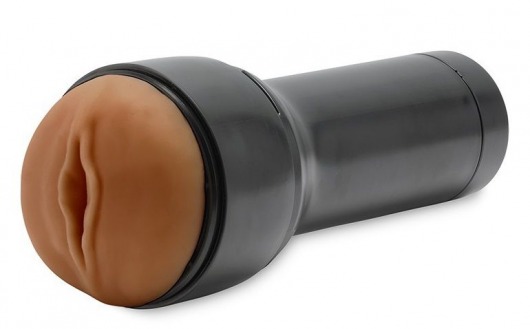 Коричневый мастурбатор-вагина Feel Stroker - Kiiroo - в Грозном купить с доставкой