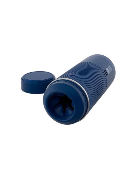 Синий мастурбатор с контролем всасывания Arcwave Pow Stroker - Arcwave - в Грозном купить с доставкой