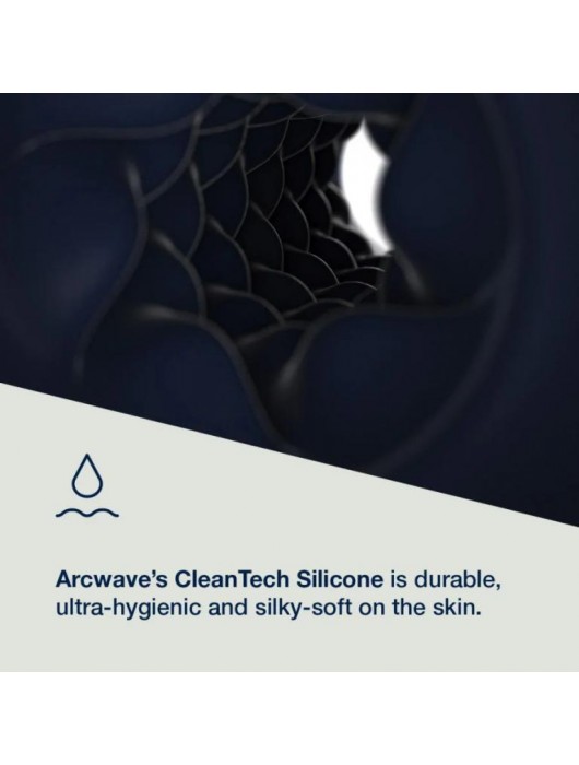 Синий мастурбатор с контролем всасывания Arcwave Pow Stroker - Arcwave - в Грозном купить с доставкой