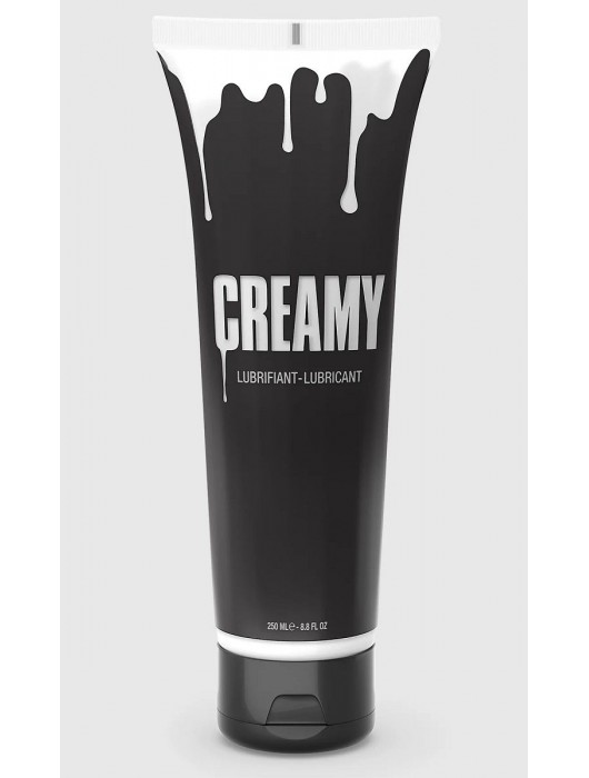 Смазка на водной основе Creamy с консистенцией спермы - 250 мл. - Strap-on-me - купить с доставкой в Грозном