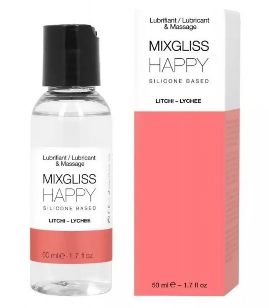 Смазка на силиконовой основе Mixgliss Happy - 50 мл. - Mixgliss - купить с доставкой в Грозном