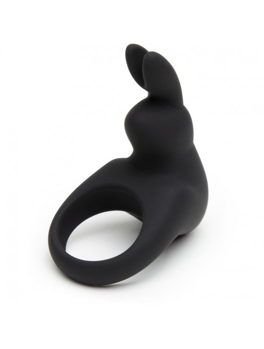 Черное эрекционное виброкольцо Happy Rabbit Rechargeable Rabbit Cock Ring - Happy Rabbit - в Грозном купить с доставкой