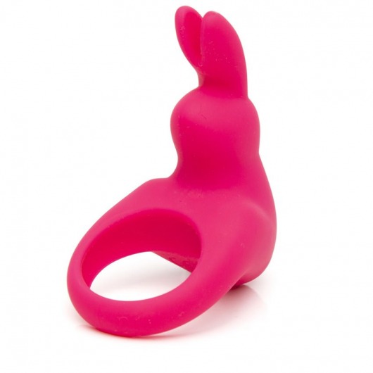 Розовое эрекционное виброкольцо Happy Rabbit Rechargeable Rabbit Cock Ring - Happy Rabbit - в Грозном купить с доставкой
