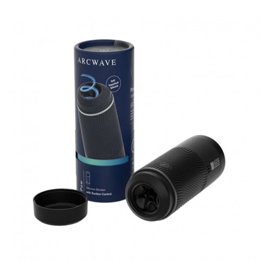 Черный мастурбатор с контролем всасывания Arcwave Pow Stroker - Arcwave - в Грозном купить с доставкой