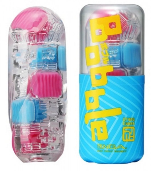 Мастурбатор Tenga Bobble Crazy Cubes - Tenga - в Грозном купить с доставкой