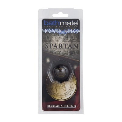 Чёрное эрекционное кольцо Spartan - Bathmate - в Грозном купить с доставкой