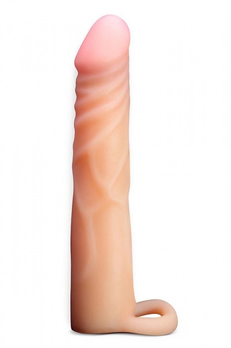 Телесная насадка на пенис Cock Xtender - 17,7 см. - Blush Novelties - в Грозном купить с доставкой