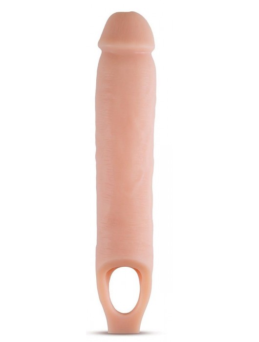 Телесная насадка на пенис 11.5 Inch Cock Sheath Penis Extender - 29,2 см. - Blush Novelties - в Грозном купить с доставкой