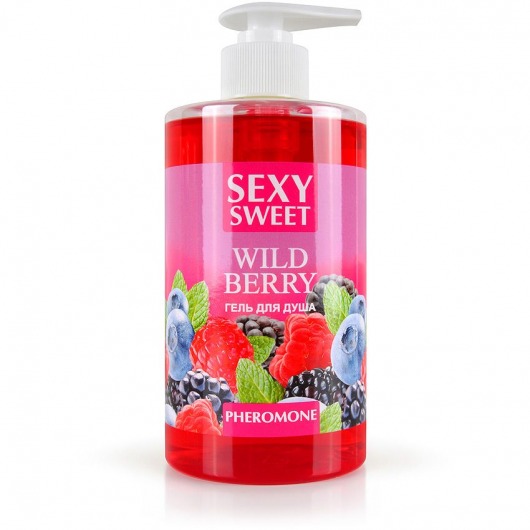 Гель для душа Sexy Sweet Wild Berry с ароматом лесных ягод и феромонами - 430 мл. -  - Магазин феромонов в Грозном