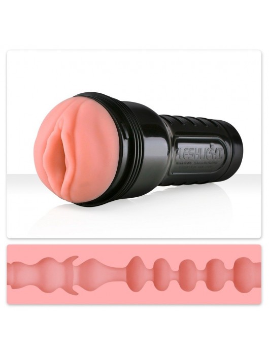 Мастурбатор-вагина Fleshlight - Pink Lady Mini-Lotus - Fleshlight - в Грозном купить с доставкой