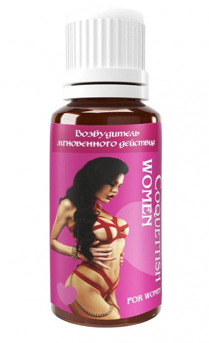 Возбудитель мгновенного действия Coquettish Women - 30 мл. - Миагра - купить с доставкой в Грозном