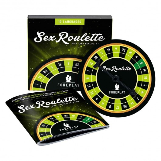 Настольная игра-рулетка Sex Roulette Foreplay - Tease&Please - купить с доставкой в Грозном
