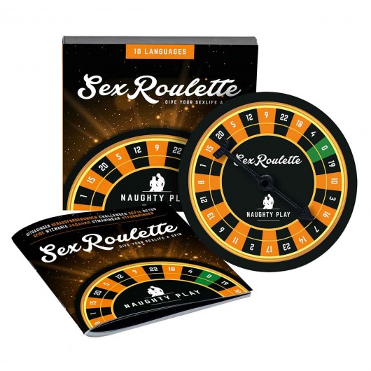Настольная игра-рулетка Sex Roulette Naughty Play - Tease&Please - купить с доставкой в Грозном