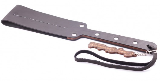 Гладкий мягкий удлиненный пэддл с заклепками - 32 см. - Crazy Handmade - купить с доставкой в Грозном