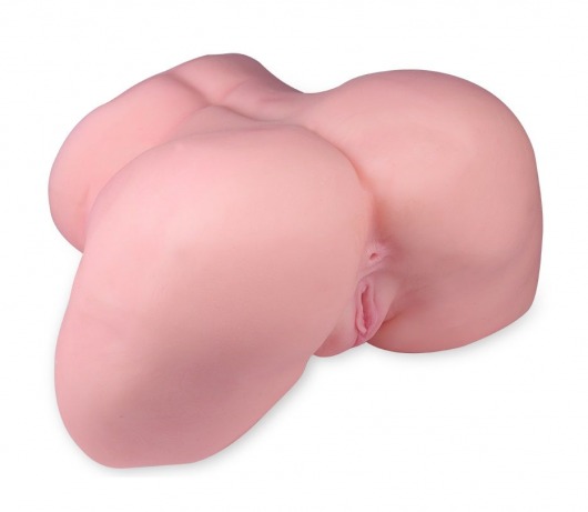 Реалистичный мастурбатор-полуторс с 2 рабочими отверстиями - S-HANDE - в Грозном купить с доставкой