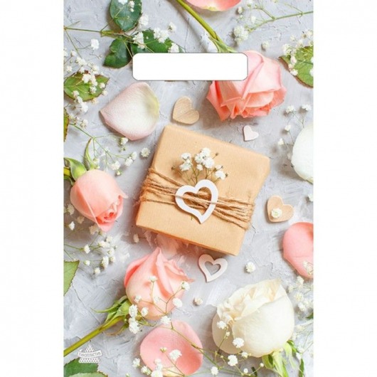 Полиэтиленовый пакет  Подарочек  с вырубной усиленной ручкой - 20 х 30 см. - Сима-Ленд - купить с доставкой в Грозном