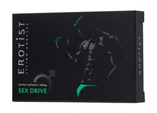 Капсулы для мужчин для повышения либидо Erotist SEX DRIVE - 10 капсул (500 мг.) - Erotist Libido Booster - купить с доставкой в Грозном
