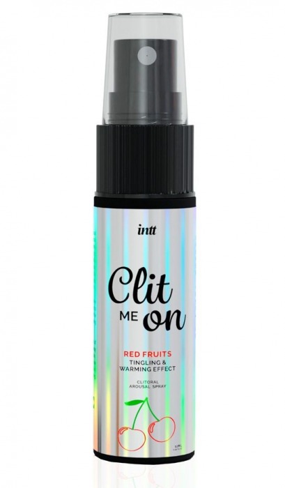 Клиторальный возбуждающий спрей Clit Me On Red Fruits - 12 мл. - INTT - купить с доставкой в Грозном
