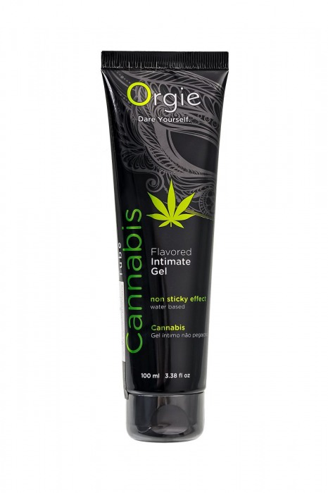 Интимный гель на водной основе ORGIE Lube Tube Cannabis - 100 мл. - ORGIE - купить с доставкой в Грозном