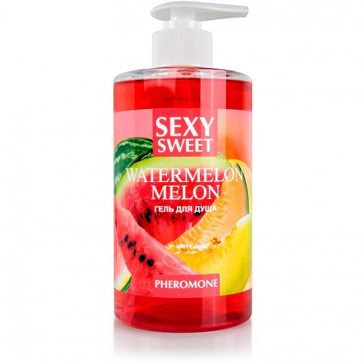 Гель для душа Sexy Sweet Watermelon Melon с ароматом арбуза, дыни и феромонами - 430 мл. -  - Магазин феромонов в Грозном