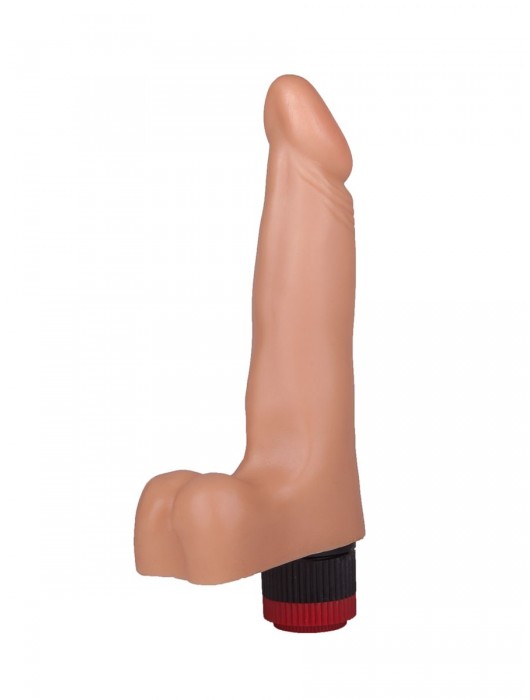 Классический реалистик с вибрацией - 17,8 см. - LOVETOY (А-Полимер)