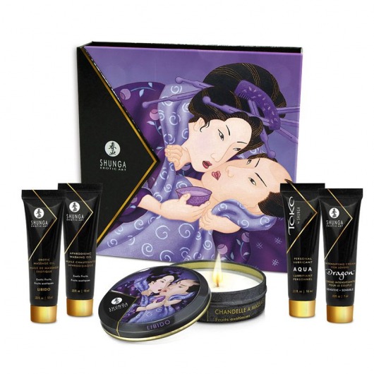 Подарочный набор Geishas secret из 5 предметов - Shunga - купить с доставкой в Грозном