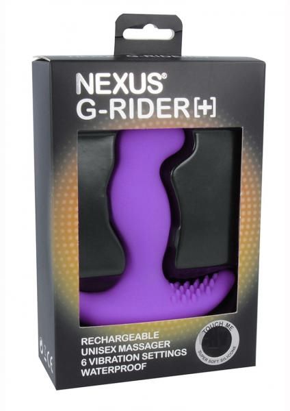 Фиолетовый вибромассажер простаты Nexus G-Rider+ - 12,6 см. - Nexus Range - в Грозном купить с доставкой