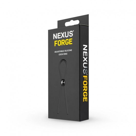 Черное эрекционное лассо Nexus Forge Single - Nexus Range - в Грозном купить с доставкой