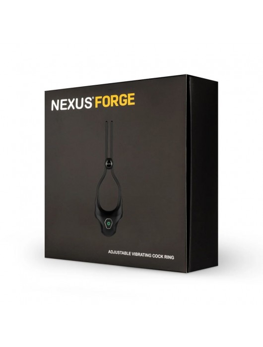 Черное эрекционное лассо с вибрацией Nexus Forge - Nexus Range - в Грозном купить с доставкой