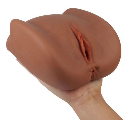 Мастурбатор Black Beauty - вагина и анус - S-HANDE - в Грозном купить с доставкой