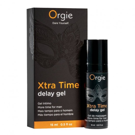 Продлевающий гель Orgie Xtra Time Delay Gel - 15 мл. - ORGIE - купить с доставкой в Грозном