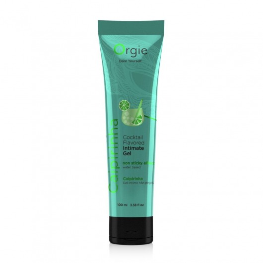 Съедобный интимный гель Orgie Lube Tube Cocktail Caipirinha - 100 мл. - ORGIE - купить с доставкой в Грозном