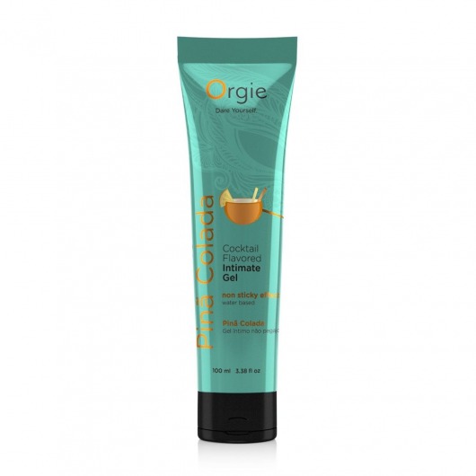 Съедобный интимный гель Orgie Lube Tube Cocktail Pina Colada - 100 мл. - ORGIE - купить с доставкой в Грозном