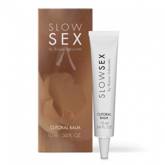 Бальзам для клитора Slow Sex Clitoral Balm - 10 мл. - Bijoux Indiscrets - купить с доставкой в Грозном