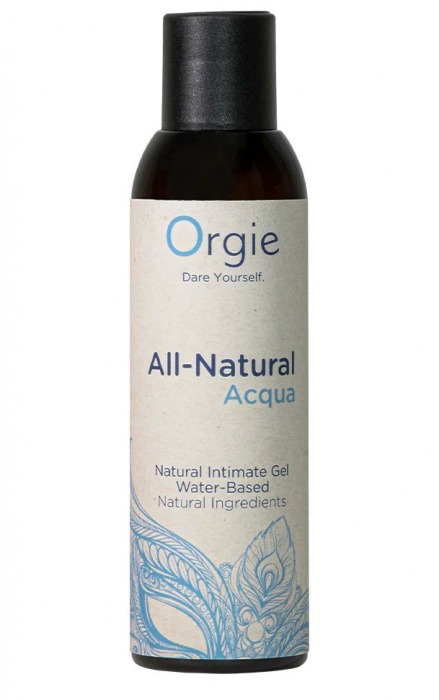 Интимный гель на водной основе Orgie All-Natural Acqua - 150 мл. - ORGIE - купить с доставкой в Грозном