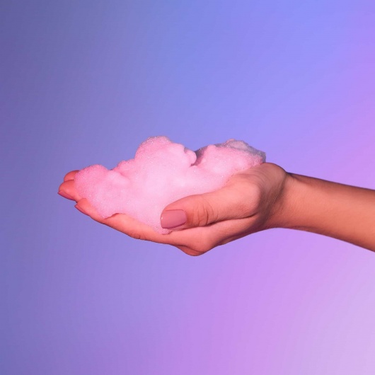 Массажная хрустящая пенка Tickle My Body Cotton Candy с ароматом сладкой ваты - 150 мл. - Love to Love - купить с доставкой в Грозном