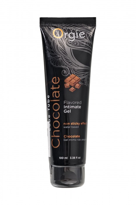 Интимный гель на водной основе Lube Tube Chocolate с шоколадным вкусом - 100 мл. - ORGIE - купить с доставкой в Грозном