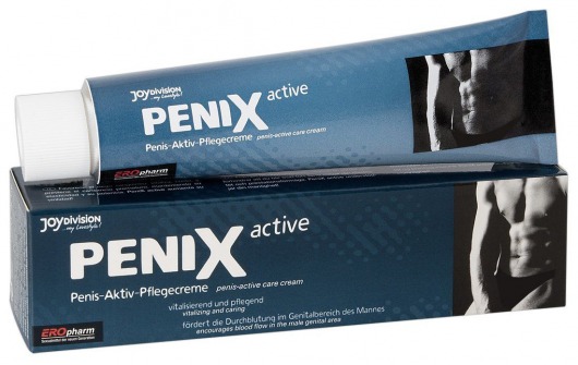 Возбуждающий крем для мужчин PeniX active - 75 мл. - Joy Division - купить с доставкой в Грозном