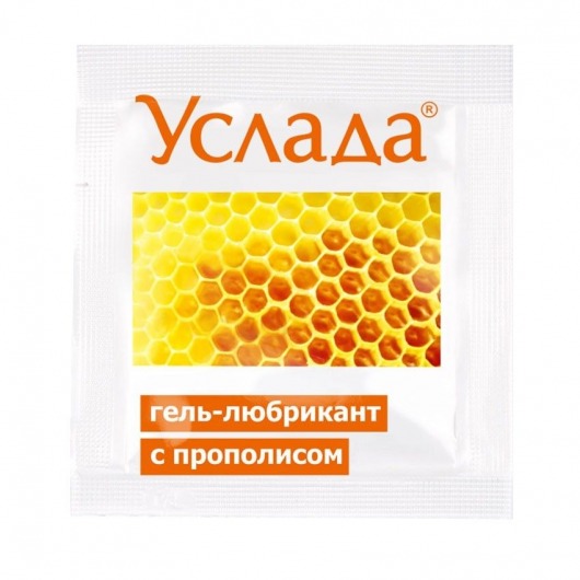 Гель-лубрикант «Услада с прополисом» - 3 гр. - Биоритм - купить с доставкой в Грозном
