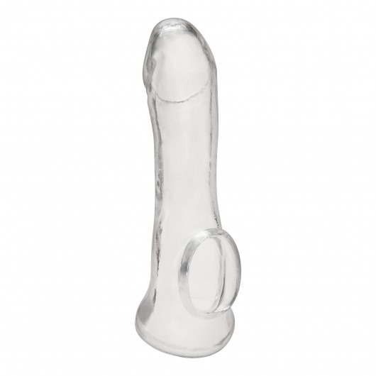 Прозрачная насадка на пенис Transparent Penis Enhancing Sleeve Extension - 15,9 см. - BlueLine - в Грозном купить с доставкой