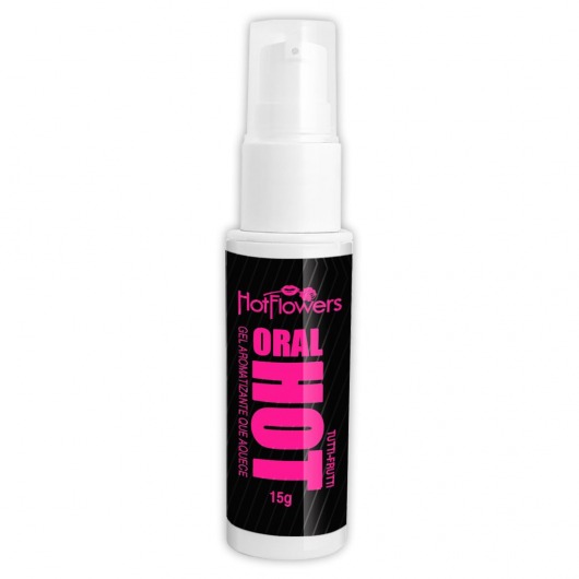 Гель для оральных ласк Oral Hot с согревающим эффектом - 15 гр. - HotFlowers - купить с доставкой в Грозном