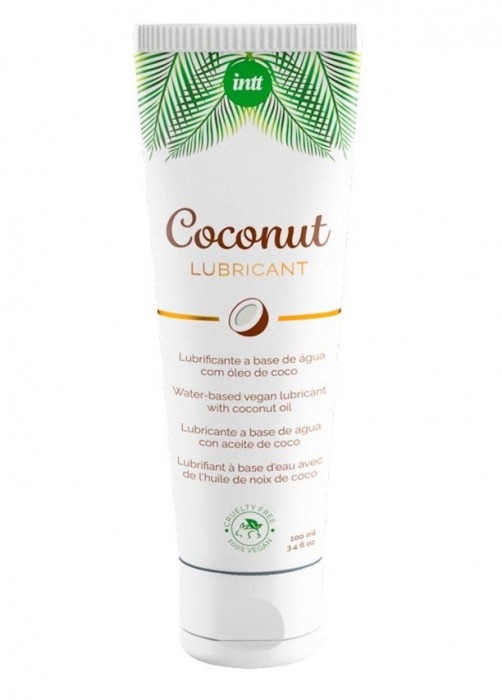 Веганская смазка на водной основе Coconut Lubricant - 100 мл. - INTT - купить с доставкой в Грозном