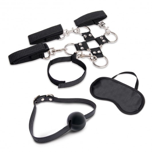 Набор для фиксации из 7 предметов Hogtie   Ball Gag Kit - Lux Fetish - купить с доставкой в Грозном