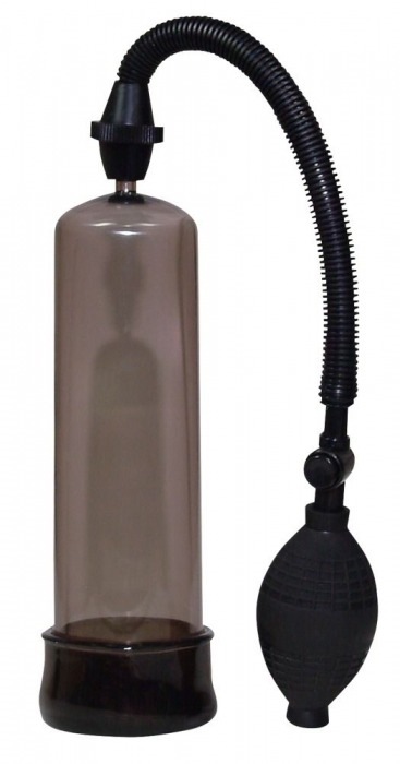 Вакуумная помпа черного цвета - 20 см. - Orion - в Грозном купить с доставкой