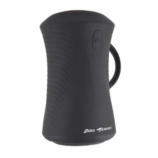 Черный вибромастурбатор с гироскопом Gyro Stroke - Zero Tolerance - в Грозном купить с доставкой